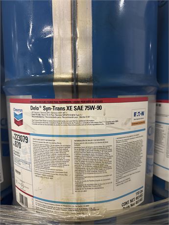 Delo Syn-Trans XE 75w90 in 120# Kegs