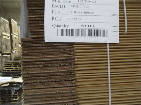 BLANK KRAFT 9/64 OZ BOX REV. B AP2CCTBQ
