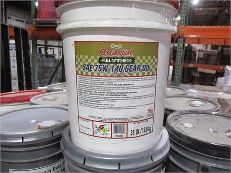 COASTAL FS 75W140 GL-5 GEAR OIL PAIL