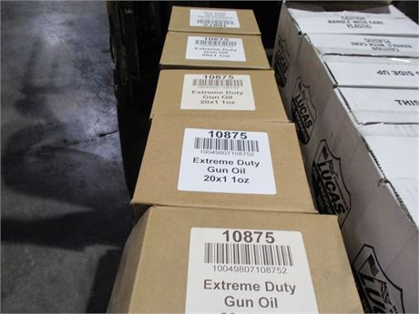 LUCAS EXTREME DUTY GUN OIL 20/1 OZ CASE