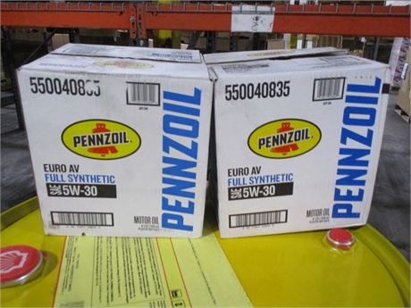 PENNZOIL EURO AV FULL SYN 5W30 6/1 QT CASE
