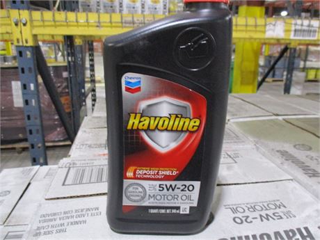 CHEVRON HAVOLINE 5W20 12/1 QT CASE