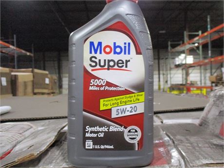 MOBIL SUPER 5W20 6/1 QT CASE