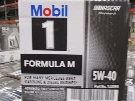 MOBIL 1 5W40 FORMULA M 6/1 QT CASE