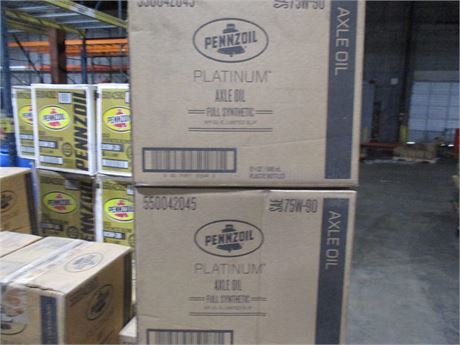 PENNZOIL PLATINUM AXLE 75W90 12/1 QT CASE