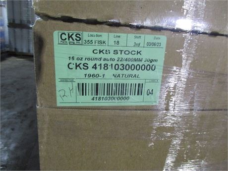CKS 16 OZ MODERN ROUND BOTTLE 418103000000