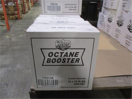 LUCAS OCTANE BOOSTER 12/15 OZ CASE