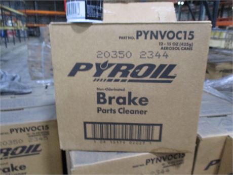 PYROIL NON CHLR BRAKE CLEANER 12/15 OZ CASE