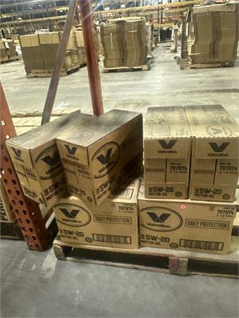 VALVOLINE AC 5W20 6/1 QT CASE
