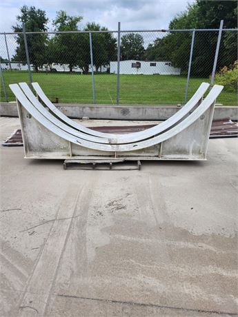 Tank Saddles Steel Construction for a 10'6" Tank Diameter 3 Saddles for 1 Price