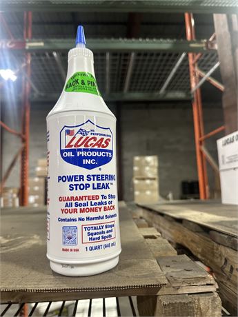 LUCAS ENGINE OIL STOP LEAK 12/1 QT CASE